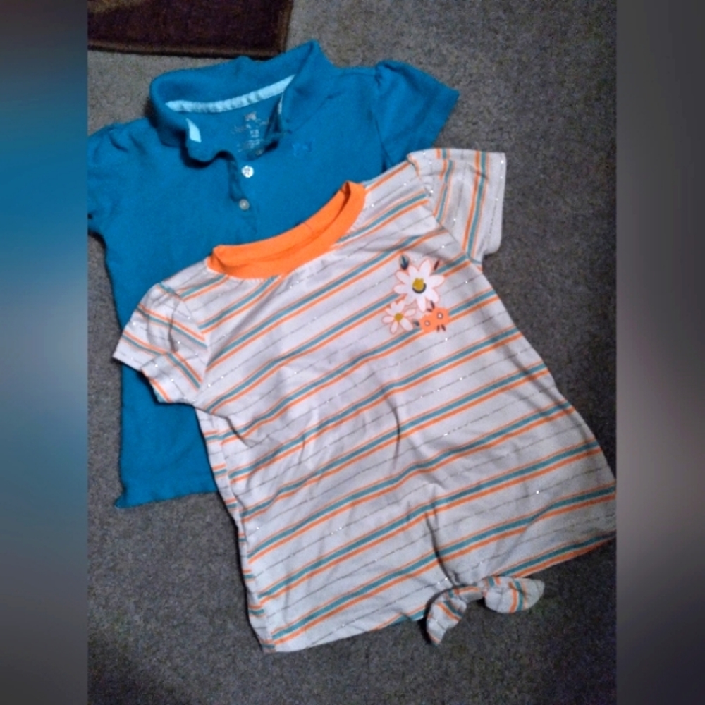 Bundle ( 2) toddler girls tops